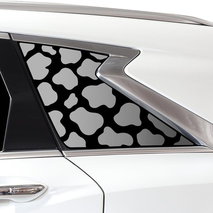 Animal Leopard Cheetah Cow Window Vinyl Decal Stickers Fits Infiniti QX50 2019 - 2024 - Bogar Tech Designs