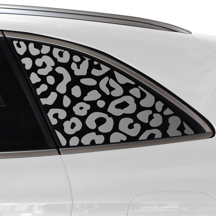 Animal Leopard Cheetah Cow Window Vinyl Decal Stickers Fits Mercedes - Benz GLC 2016 - 2024 - Bogar Tech Designs