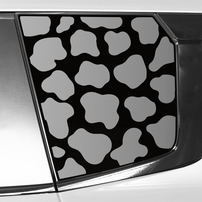 Animal Leopard Cheetah Cow Window Vinyl Decal Stickers Fits Mitsubishi Outlander 2022 - 2024 - Bogar Tech Designs