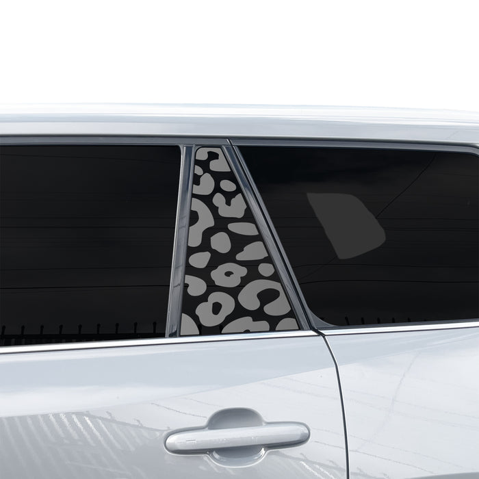 Animal Leopard Cheetah Cow Window Vinyl Decal Stickers Fits Toyota Grand Highlander 2024 2025 2026 2027