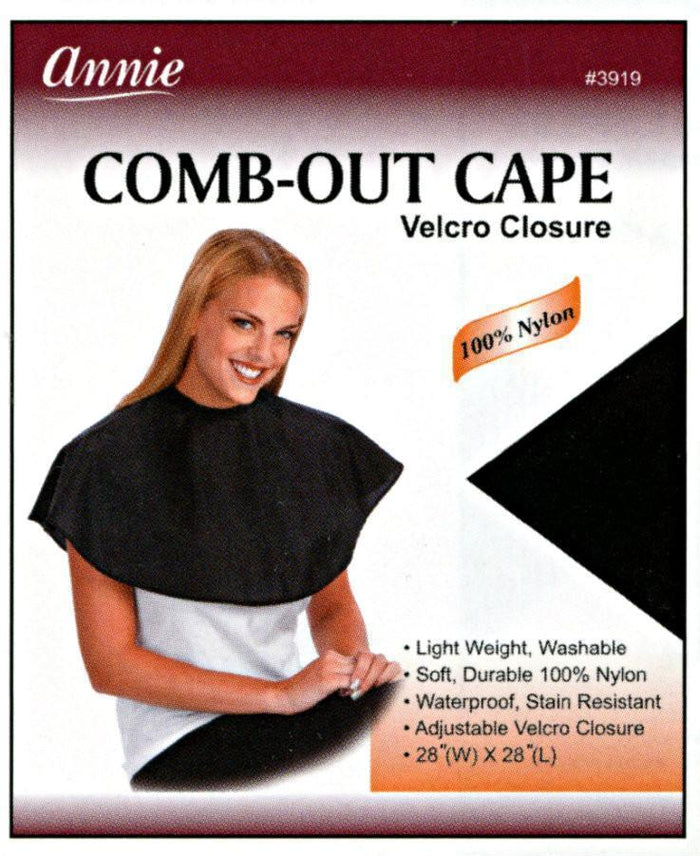 ANNIE COMB-OUT CAPE VELCRO CLOSURE #3919 - Palms Fashion Inc.