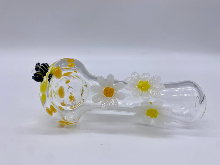 Apollo Glass Daisy Hand Pipe