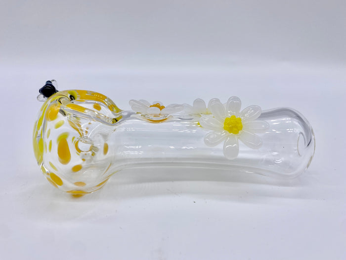 Apollo Glass Daisy Hand Pipe
