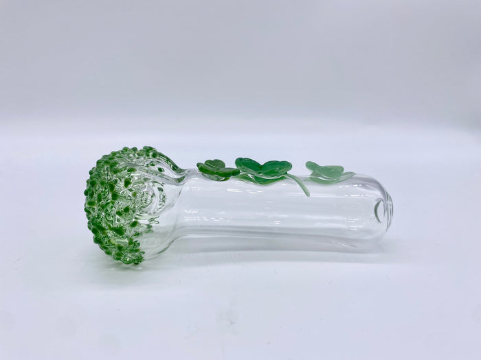 Apollo Glass Shamrock Hand Pipe