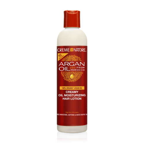 Argan Oil Creamy Oil Moisturizing Hair Lotion 8.45oz by CREME OF NATURE