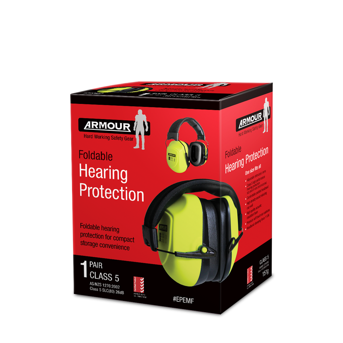 Armour Folded Earmuff - Class 5 | EPEMF