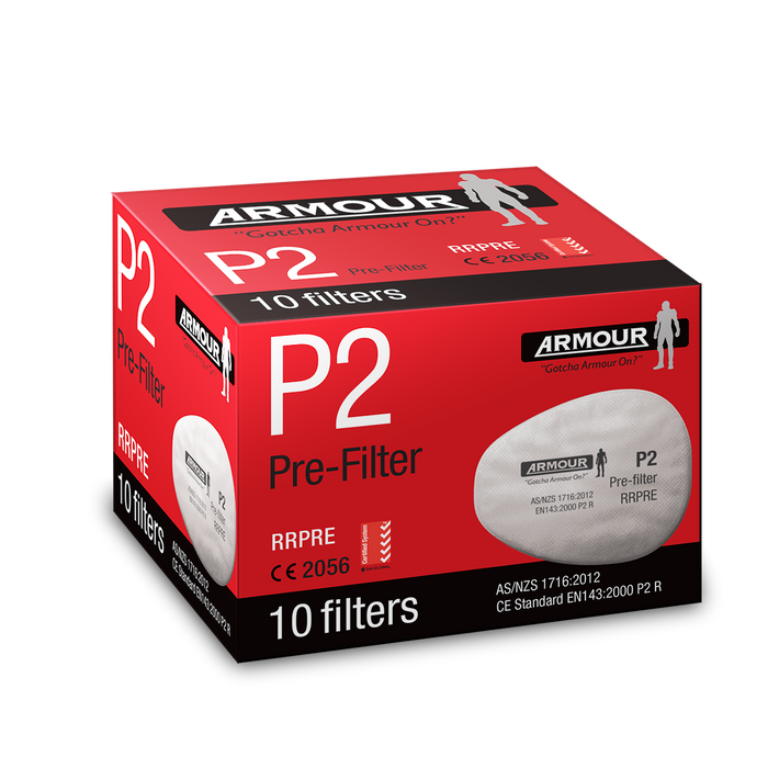 Armour Prefilter - P2 (Box of 10) RRPRE