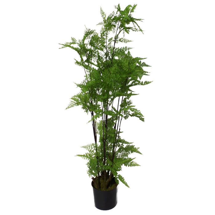 Artificial Natural Look Moss Fern Large Copper Planter 150cm 5ft Realistic Botanik-3