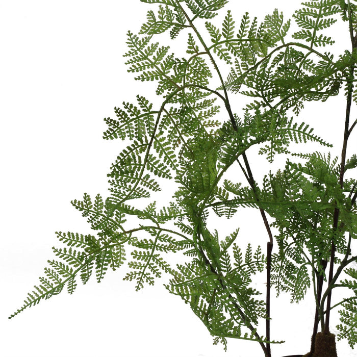 Artificial Natural Look Moss Fern Large Copper Planter 150cm 5ft Realistic Botanik-4