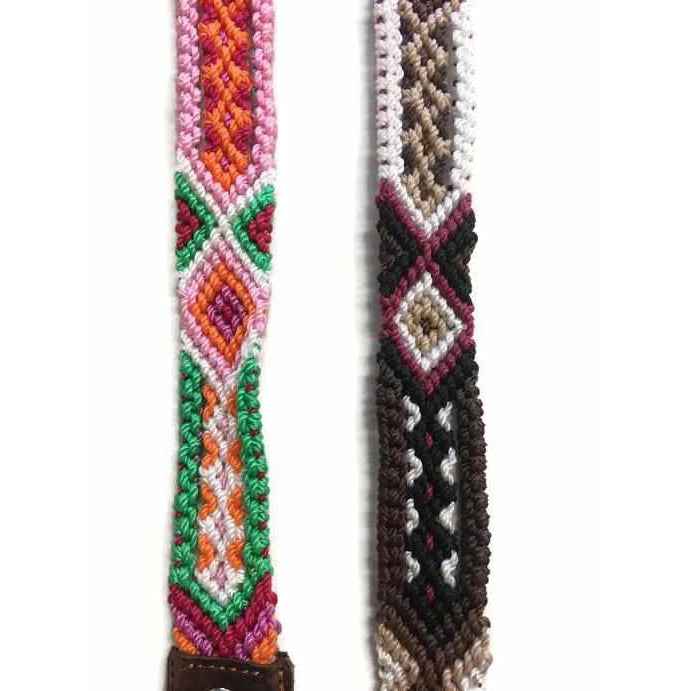 Artisanal Handmade Frienship Macrame Dog Leash - Mexico