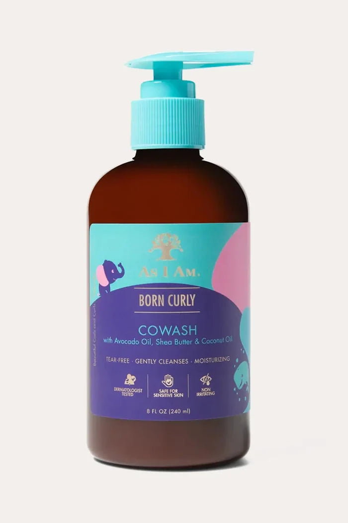 AS I AM BORN CURLY COWASH CLEANSING CONDITIONER 8oz AS I AM