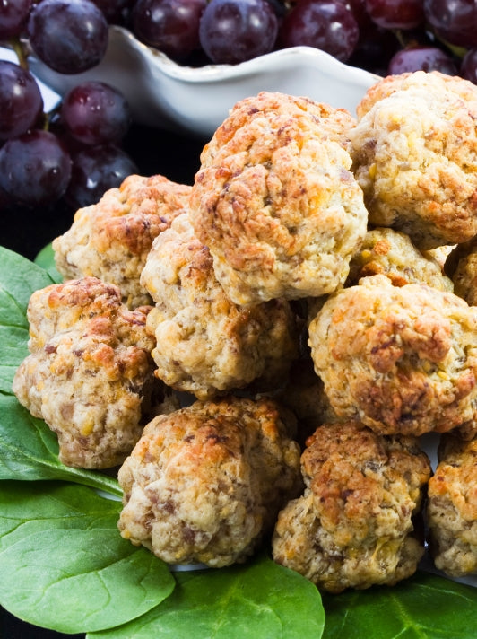 Asiago Sausage Balls (12 ct.)