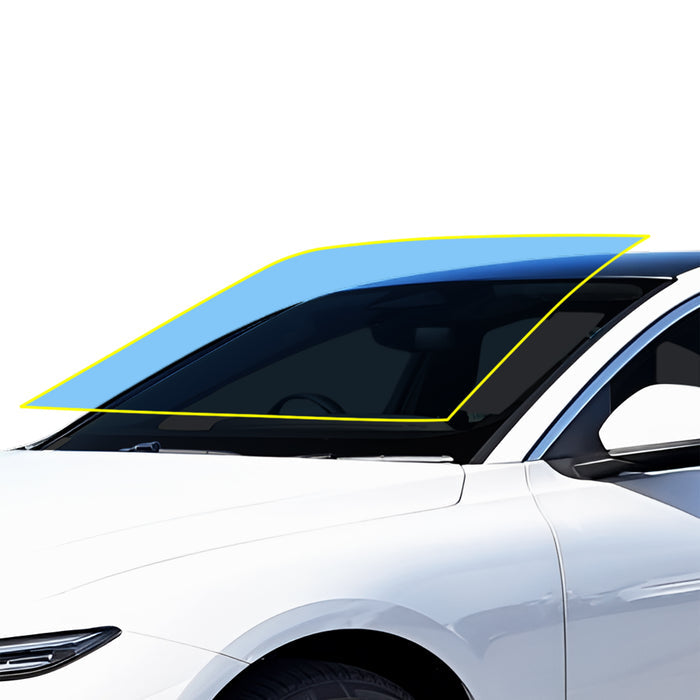 Audi A6 S6 e-tron 2025-2027 Windshield Protection Film Kit – Precut Clear PPF (Rock Chip Protection)