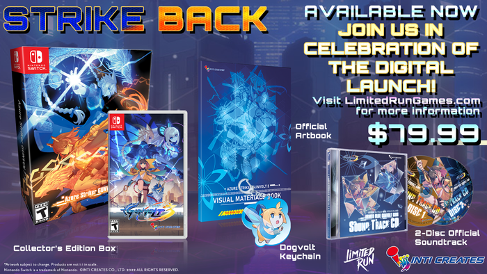 Azure Striker Gunvolt 3 Collector's Edition (Switch)