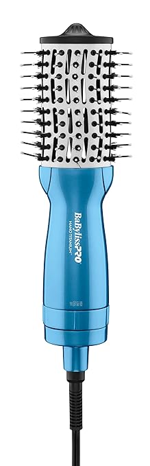 BABYLISSPRO NANO TITANIUM 2" COMPACT HOT AIR BRUSH # BNTMHBUC - Palms Fashion Inc.