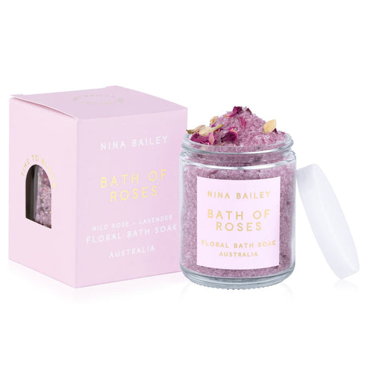 Bath of Roses - Botanical Bath Soak - Nina Bailey
