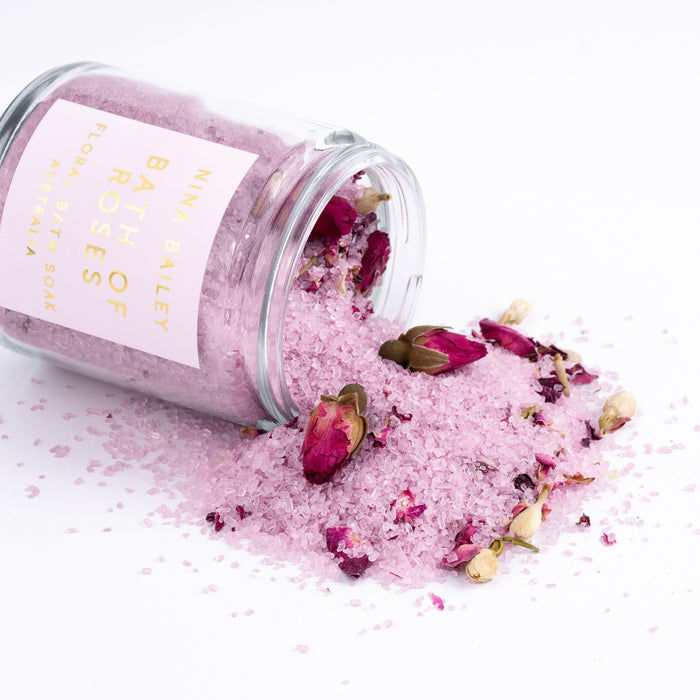 Bath of Roses - Botanical Bath Soak - Nina Bailey
