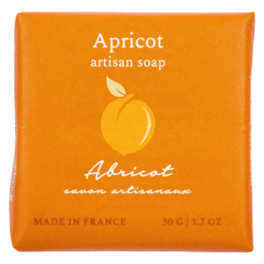 baudelaire soap, apricot soap, provence santé soap, guest soap, french soap, luxury bar soap, bath essentials, powder room soap, travel soap, artisanal soap