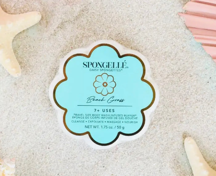 Beach Grass Daisy Spongette| Soap Sponge| Soap Buffer