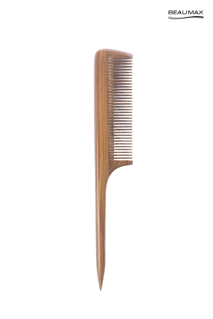 BEAUMAX WOOD FINE TEETH TAIL COMB #792 - BSW BEAUTY CANADA