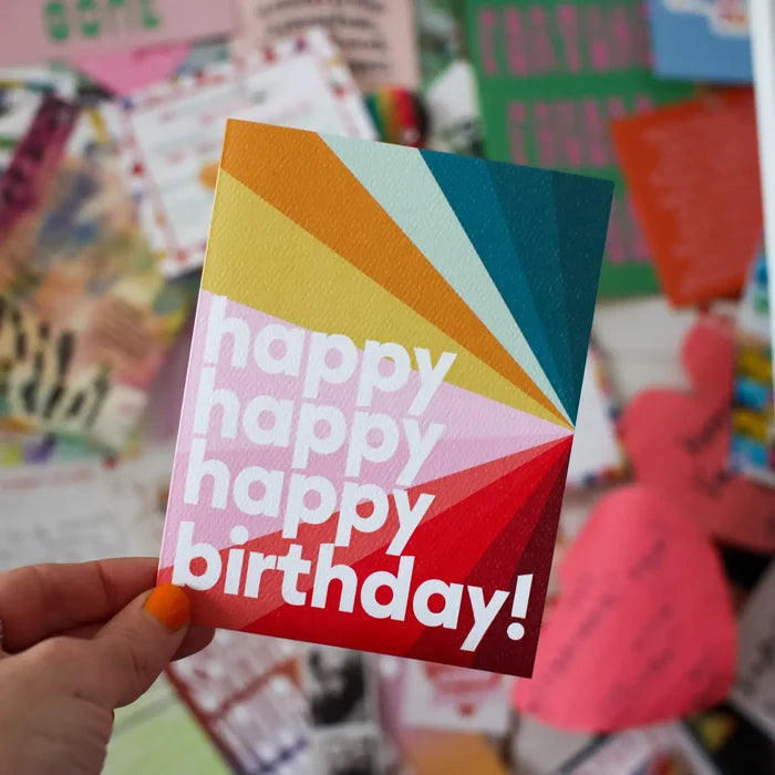 Birthday Spectrum Card