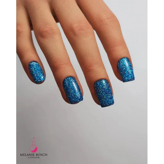Blast Off Blue Glitter Gel, 10 m