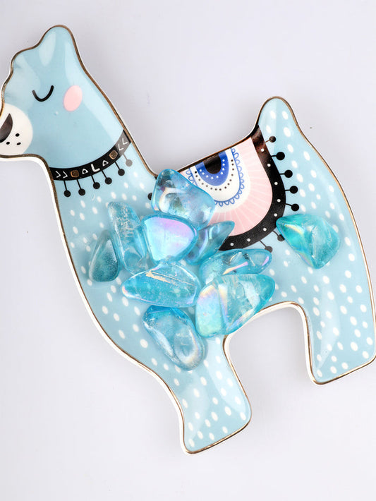 Blue Aura - Tumbled | One Colour-Image 1