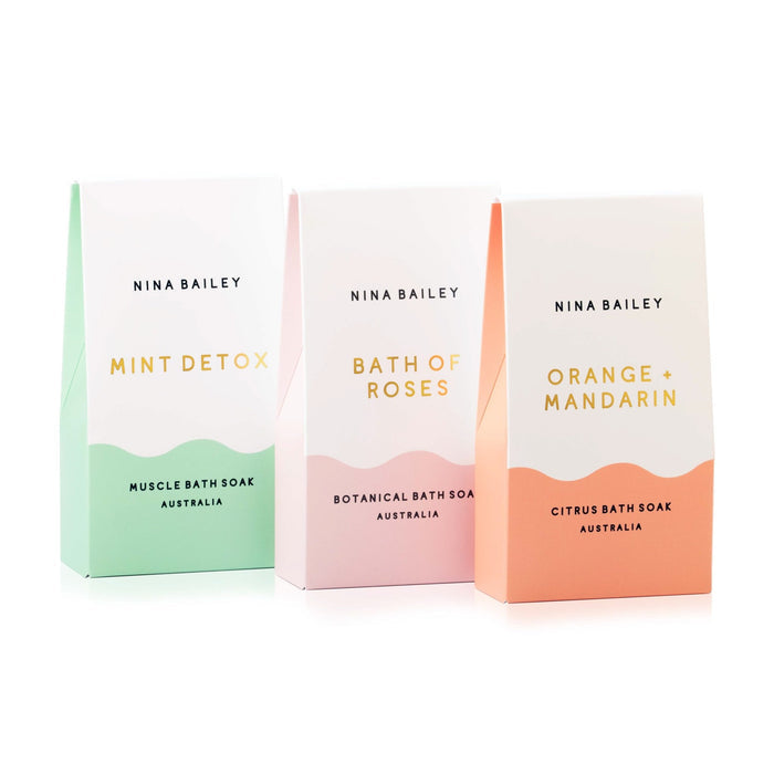 Botanical Magnesium Bath Soak Sachet - Nina Bailey