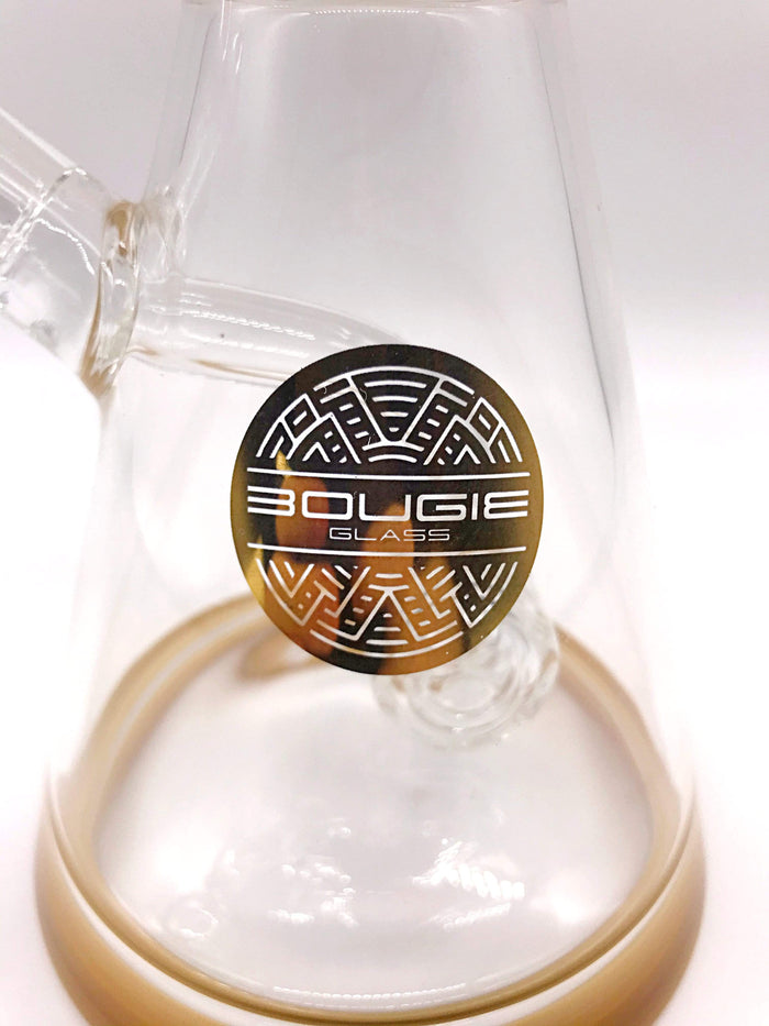 Smoke Station Water Pipe Bougie Glass American Glass Beaker with Perc