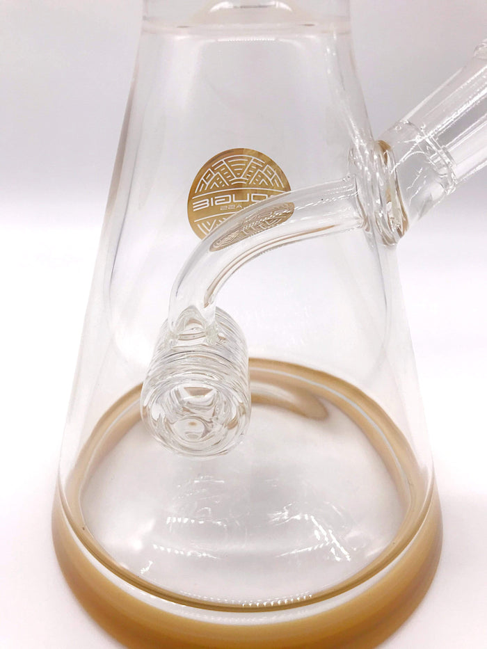 Smoke Station Water Pipe Bougie Glass American Glass Beaker with Perc