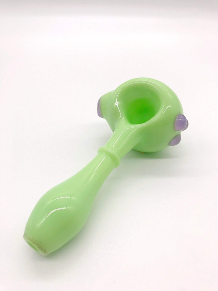 Smoke Station Hand Pipe Brickyard Productions American Borosilicate Spoon Hand Pipe