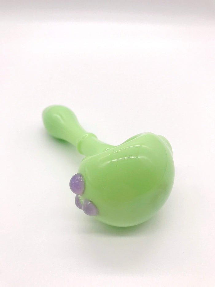 Smoke Station Hand Pipe Brickyard Productions American Borosilicate Spoon Hand Pipe