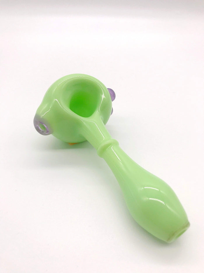 Smoke Station Hand Pipe Brickyard Productions American Borosilicate Spoon Hand Pipe