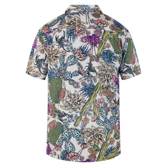 Camisa Men Wedge Organic Short Sleeve Barely Bone