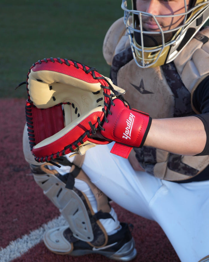 Catchers Wrist Guard - Red