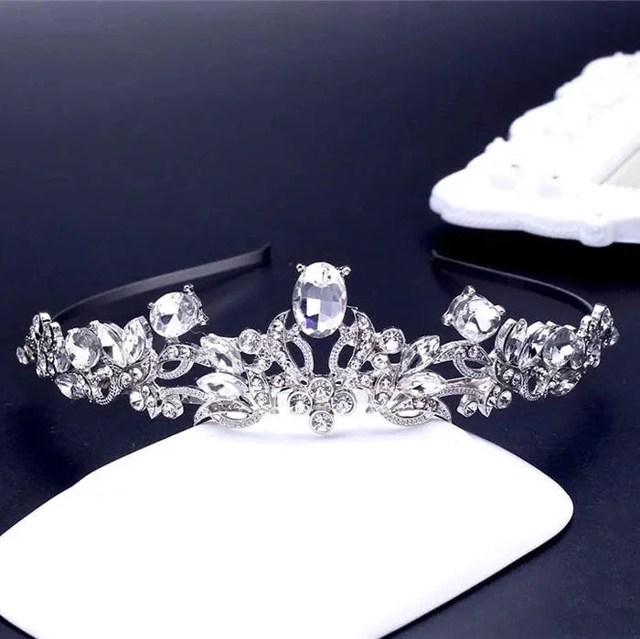 "Cecily" - Wedding Crystal Tiara