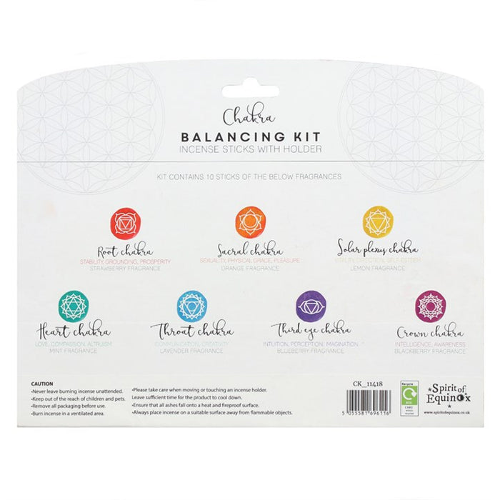 Chakra Incense Balancing Kit 🇬🇧