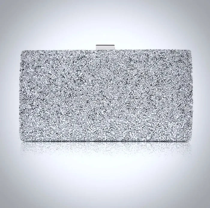 Wedding Accessories - Crystalized Bridal Handbag Clutch