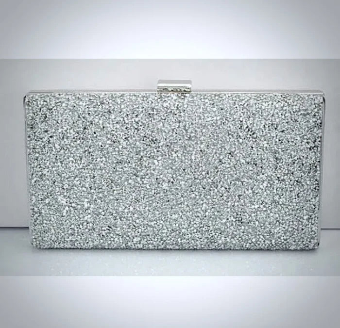 Wedding Accessories - Crystalized Bridal Handbag Clutch
