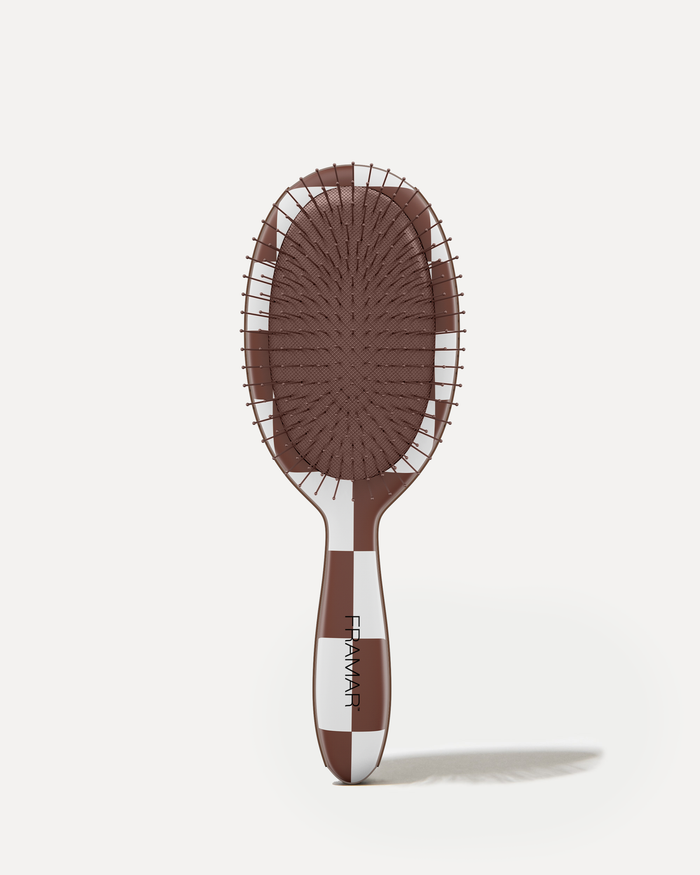 Checked Out Chocolate - Detangle Brush