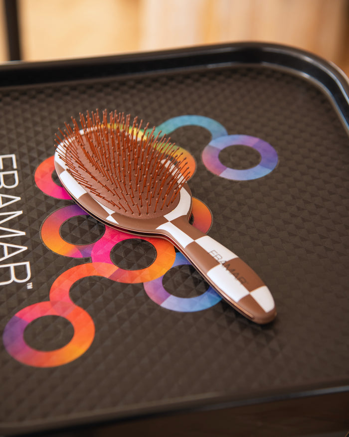 Checked Out Chocolate - Detangle Brush