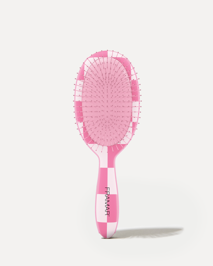 Checked Out Pink - Detangle Brush