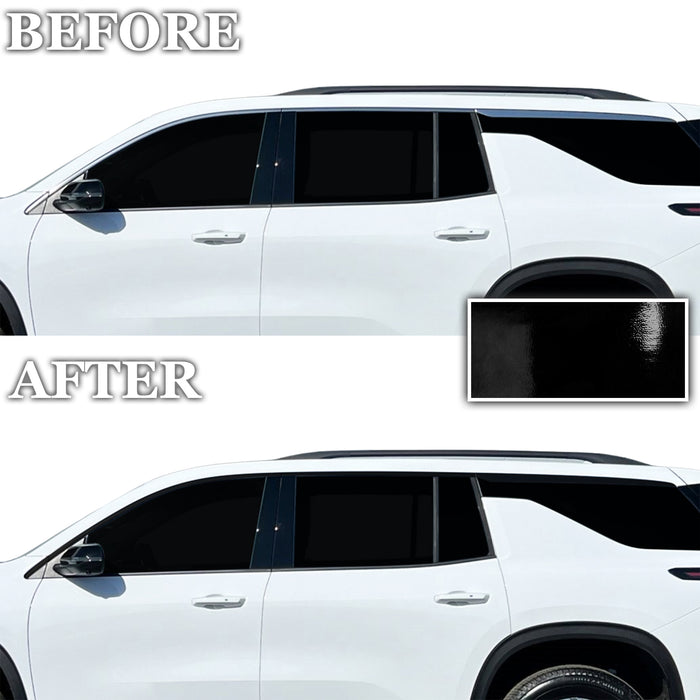 Fits Chevrolet Traverse 2024-2026 Vinyl Chrome Delete Grille Blackout Decal Stickers Overlay Film - Bogar Tech Designs