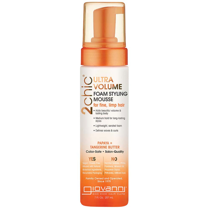 Chic Ultra Volume Foam Styling Mousse