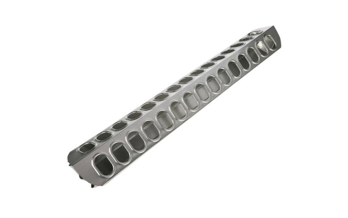 Chick Feeder Rail 18" galvanized