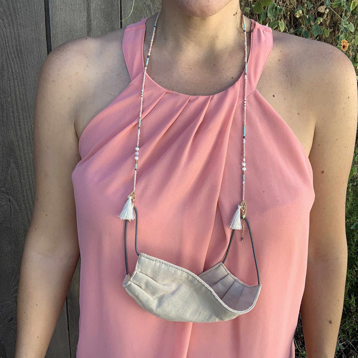 Cindy Bead & Tassel Sunglass Chain - Thailand