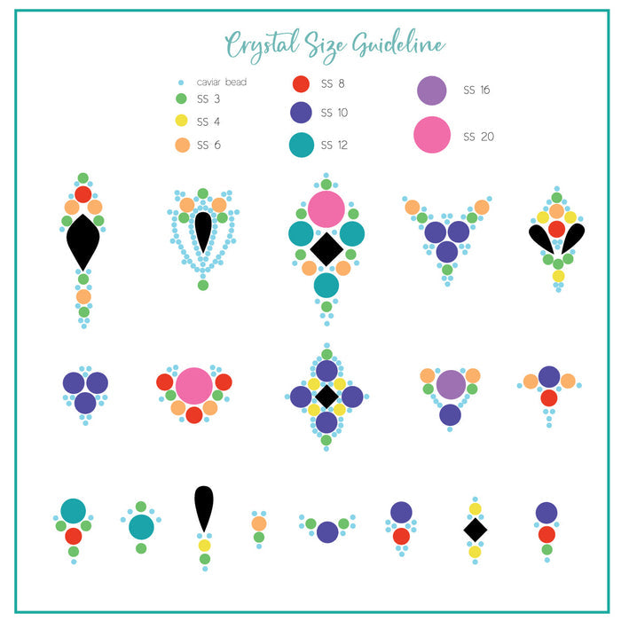 CJSLC-098 - Celina Ryden - Crystal Application    | Clear Jelly Stamping Plate