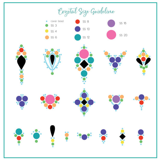 CJSLC-098 - Celina Ryden - Crystal Application    | Clear Jelly Stamping Plate
