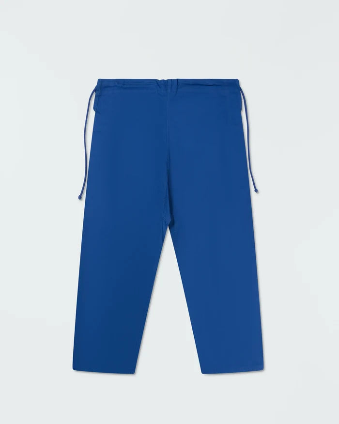 Kingz Classic 3.0 Jiu Jitsu Gi - Blue - Flat Lay Product Only Blue Pants Drawstring Waist Durable Fabric BJJ Training Gi [color:Blue]