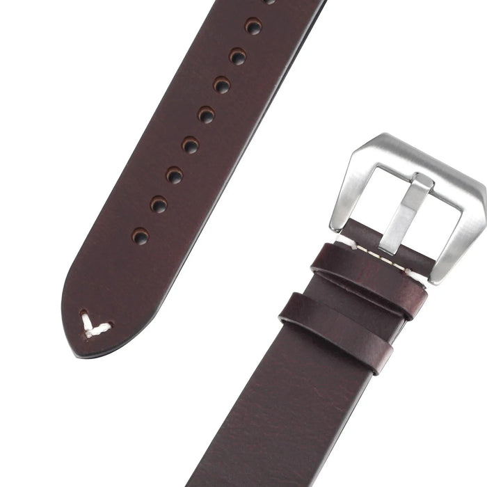 Classic Leather Band For Apple Watch Two Colors Available — Premium Leather: Constructed from high-quality, genuine leather for a luxurious feel and long-lasting durability.